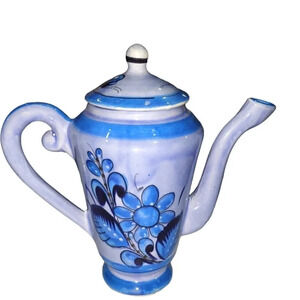 Handpainted Ceramic Pitcher